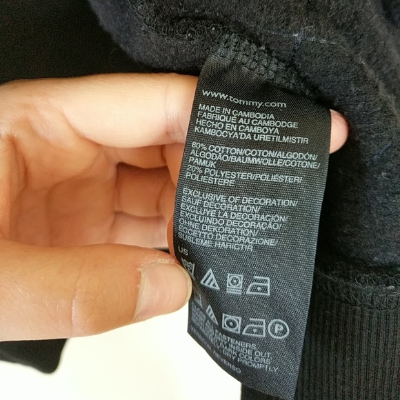 Tommy Hilfiger fleece lined sweat shirt - Picture 5 of 5